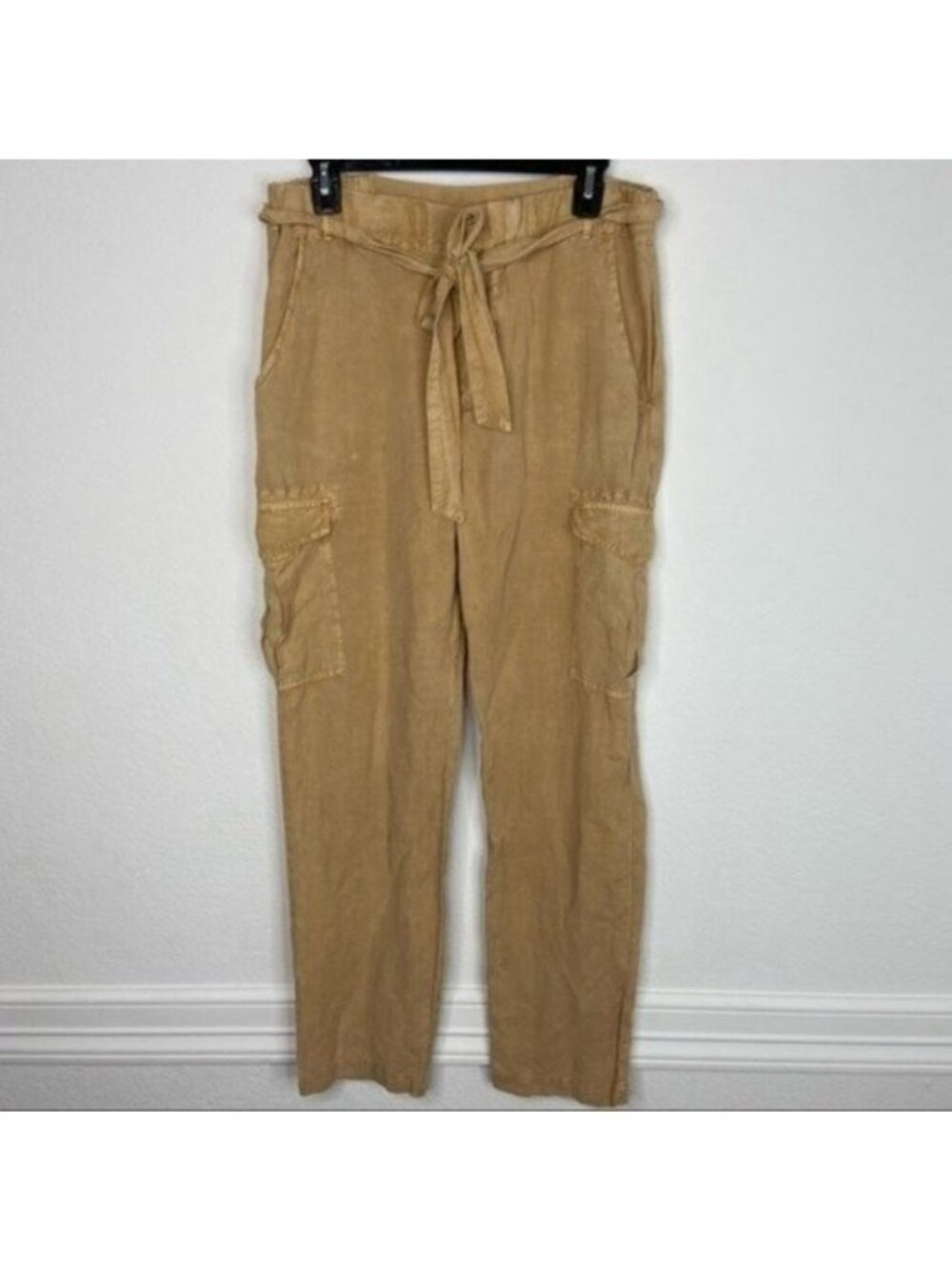 Young Fabulous & Broke Cargo Linen Pants Size M NWOT